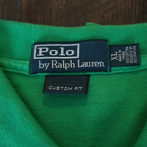 Polo by Ralph Lauren Custom fit US Open / Green XL - Picture 3 of 6